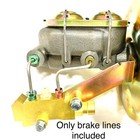 1960-66 Chevy C10 Truck Front Brake Line Kit For Disc Conversion Setup See Valve
