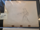 Brier Rose Sleeping Beauty  Original Production Art Animation Drawing 1959