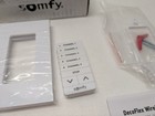 Somfy Decoflex Wf Surface Mount 5ch Rts Remote Keypad White -shades  Blinds  Etc