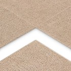 12-ct Asheville Rib Beige Residential 18 x18  Peel And Stick Carpet Tile Square