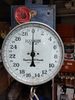 Hanson 30 Lb Double Sided Scale W hanging Enamel Bowl