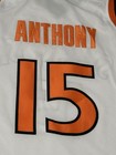 New Carmelo Anthony Syracuse White  15 Sewn Basketball Jersey Men s Size Medium