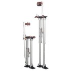 24-40 Inch Aluminum Drywall Stilts Tool For Taping Painting Painter Silver