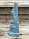 Isis And Horus Altar Statue Ganges Sacred Clay  8   Signed Jbl 1994 
