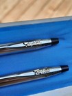 Vtg Cross 3501 Pen And Pencil Set Chrome Mechanical 3501   raybestos Pendant  
