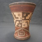 Inca Pre-columbian Ceremonial Ceramic Vase