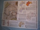 Vintage Africa Map  Political Development National Geographic February 1980 