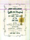 Bells Are Ringing Broadway Theater Program W Ticket Stub Judy Holliday 1959
