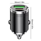 2 Port Usb Super Fast Car Charger Adapter For Iphone Samsung Android Cell Phone