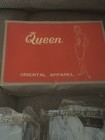 Vtg Oriental 60s Embroi Silk Light Blue Couture Jacket Shirt Pants Set Sz S m