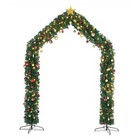 8 5ft Pvc Christmas Holiday Arch With 1860 Branches For Festival Wedding Party