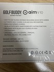 Golf Buddy Aim V10 Talking Golf Gps   New In Box   Sealed