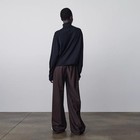 The Row Womens Autumn New Wool Casual Straight Wide Leg Air Pants