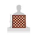 Handmade European Ambassador Chess Set  21   Wooden Board  Carved Pieces