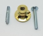 3 4  Polished Turned Solid Brass Bookcase Knob Desk Small Cabinet Drawer Pull   