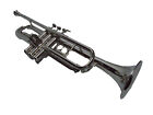 Sai Musical Trumpet Bb Chrome With Case Mouthpiece Brass Made Band