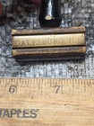 Vintage Railroad Rubber Ink Stamp    galesburg Ill    Beautiful Old Stamp In Ex Cond