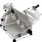 Beswood 10  Premium Chrome Steel Blade Electric Deli Meat Food Slicer Beswood250