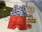 American Girl Doll Explore The Outdoors Outfit   Allergy Snack Set