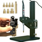 Heat Set Insert Tool Kit With M2-m8 Tips  Brass Metric Knurled Nuts  Heat Dm35