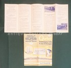 Lot 1940s Vintage Quebec Guides Itinerary Travel Quebec Railway Light   Power