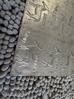 Antique    brown   s Mule    Chewing Tobacco Metal Imprint Mold -rare Collectible Sign