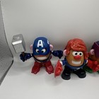 4 Marvel Avengers Mr Potato Head Mashables  Super Heroes  Figures Mixed