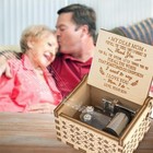You Are My Sunshine Music Box  Gift For Mom From Son  Wood Laser Engraved Vin   