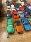 Vintage Hot Wheels Matchbox Loose Lot 40  Cars With Race Zone Travel Case