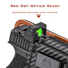 Cz P-10 Iwb Kydex Leather Hybrid Holster With Comfort Pad For Cz P10 S c f