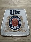 Vintage Lite A Fine Pilsner Beer Embroidered Sew On Cloth Patch Multicolored 
