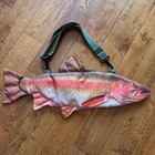 Salmon Shaped Cooler Bag With Strap Holdsk A Few Beers Or Decent Sized Fish 28   