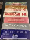Lot Of 15 Sheet Music Popular Songs From The 60s   70s For Piano Vocal Guitar 