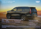 2025 My Cadillac Escalade   Esv 07   2024 Brochure English Int l Rare