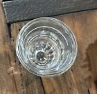 Vintage Large Shot Glass 3 Inches Tall Heavy Thick Beveled Bottom With Pour Line