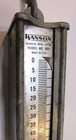 Vintage Hanson The Viking Model 895 Galvanized Steel Hanging Fish Scale 50 Lbs