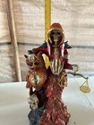Santa Muerte Roja   Nueva  De Resina  21 Inch De Alta  Preparada