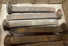 Lot Of 10 Vintage Railroad Spikes