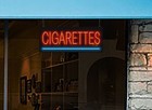 Cigarettes Neon Sign   Jantec   32  X 13    Smoke Shop Tobacco Advertise Store