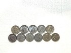 Canadian 5 Cent Lot 1940-1961 11 Coins - Nickels - High Grade -  Quality