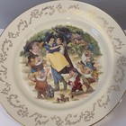 Vtg 1999 Set Of 4 Lenox Disney s Snow White Dessert Plates 8-3 8  Never Used New