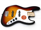 No Giant Rout Fender Squier Jazz J Bass Body 3-tone Sunburst Fully Loaded Guitar