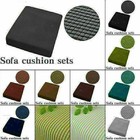 Replacement Sofa Seat Covers Fabric Stretchy Protector Cushion Cover Couch Slip