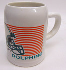 Miami Dolphins Mug Nfl Football Team Coffee Cup Collectible Sports Vintage 1999