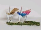 Minature Winged Horse Fairy  Pegasus Figurines  Made To Oder