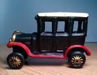 Vintage 1920 s Arcade Style Cast Iron Model T Ford Sedan Four Door Toy Car 5 