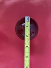 Vintage Antique Large Heavy Clear Round Glass Bottle Stopper 