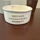 Trio Of Vintage English Pots Advertising Shippam   s 