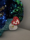 Ty Flippables Tyson Peacock Beanie Boo Color Changing Sequin Plush  6 Inch  Mwmt