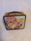 Vintage  Bonanza  Metal  Lunchbox  Black  Rim Aladdin  Nice C8 No Thermos